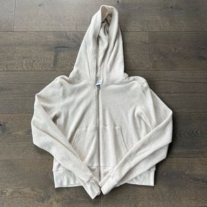 Aritzia TNA Waffle Zip Hoodie